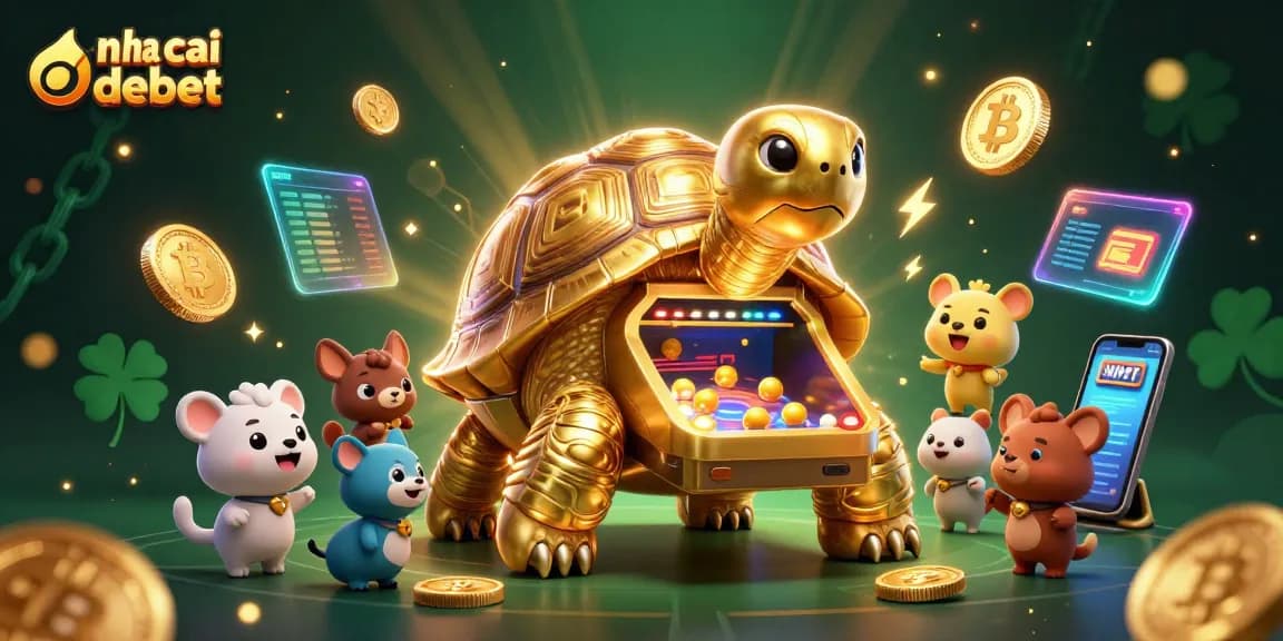 Experience the excitement of nha cai debet with vibrant gaming elements and engaging characters.