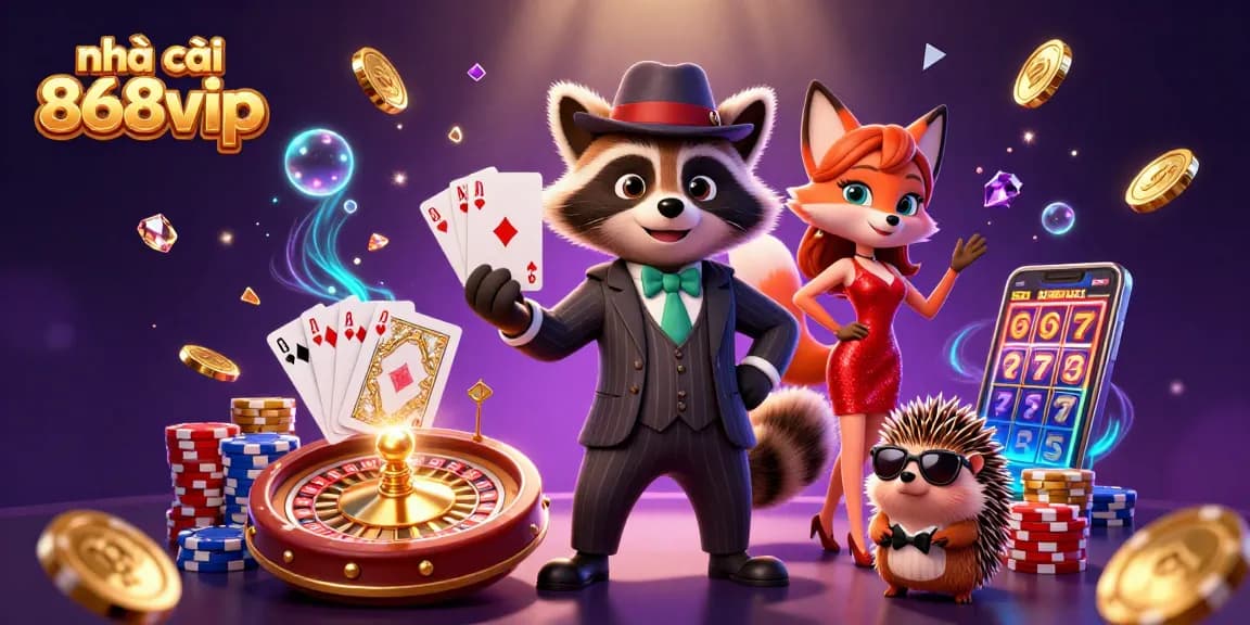 Experience thrilling wins at nhà cái 868vip with dynamic casino characters and rich gaming elements.