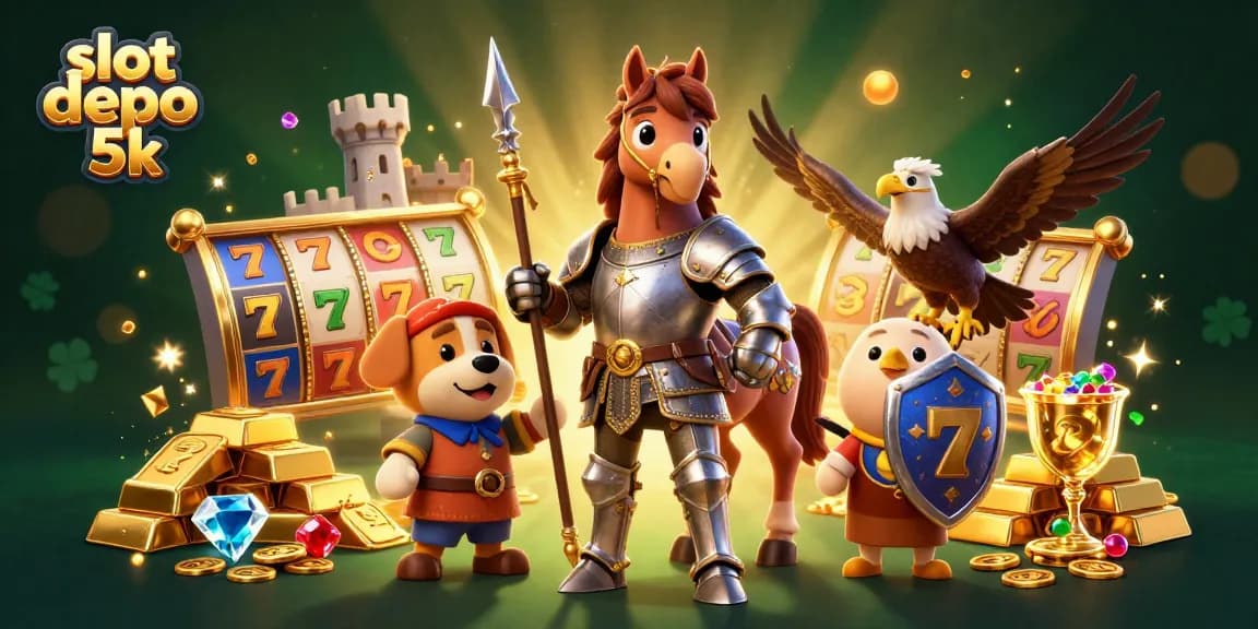 Experience thrilling gameplay at slot depo 5k with dazzling gems and winning jackpot sensations.