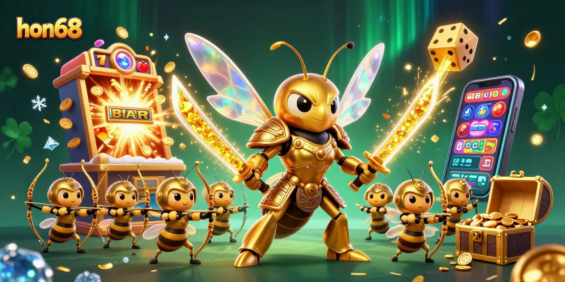 Engage with hon68's vibrant casino world featuring dynamic 3D characters and rich game elements.