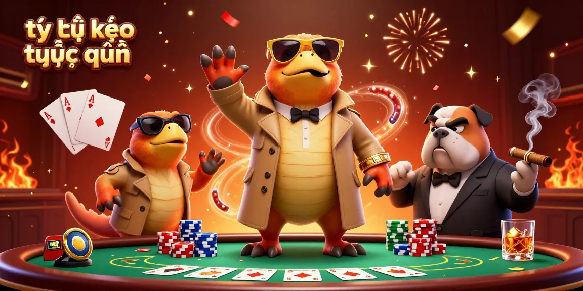 Watch three raptors in a trench coat sneak into a casino with tỷ lệ kèo trực tuyến displayed in vibrant colors.
