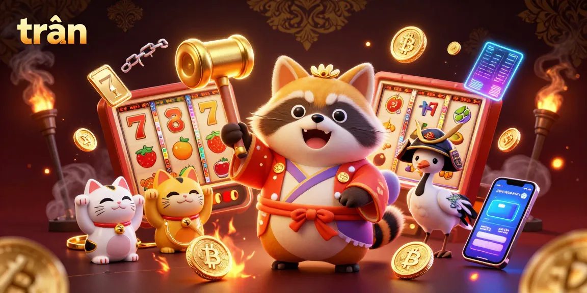 Play slots with trần-themed characters while enjoying exciting golden jackpot wins!