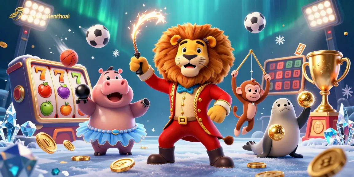 Experience the excitement of taigamebaidienthoai with vibrant casino characters and dynamic gaming elements.