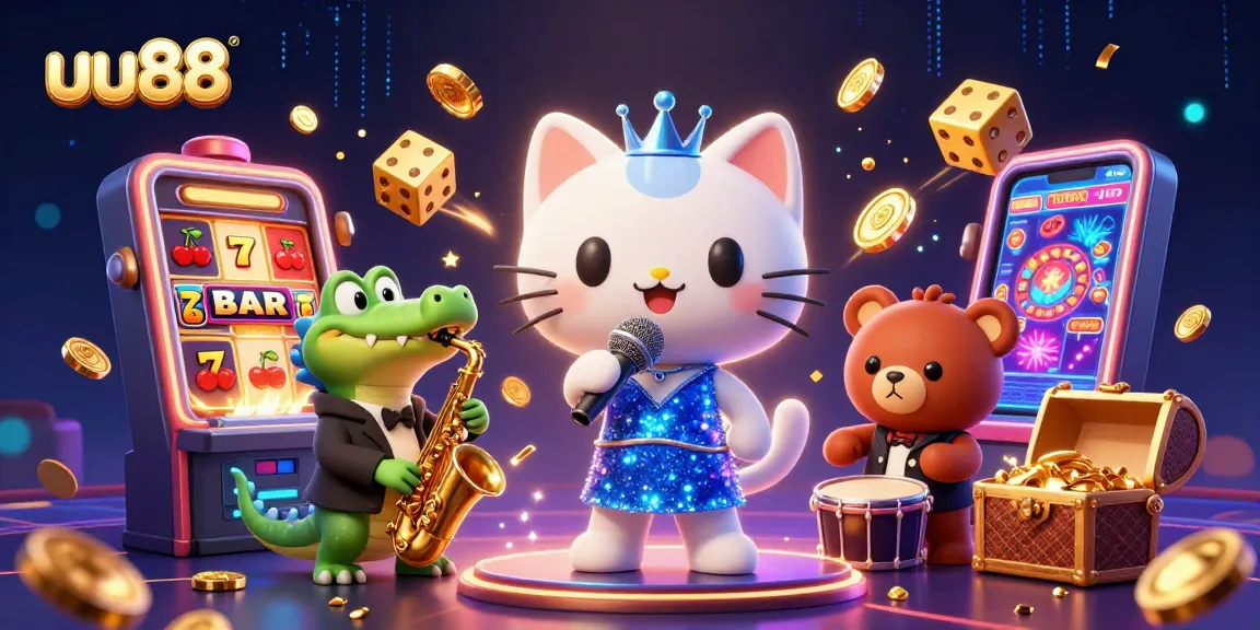 Experience the excitement of uu88 casino games with vibrant 3D characters and jackpots galore!