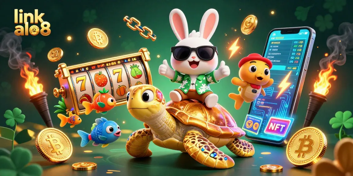 Engage with link alo8 while enjoying thrilling slot machines and colorful 3D casino elements.