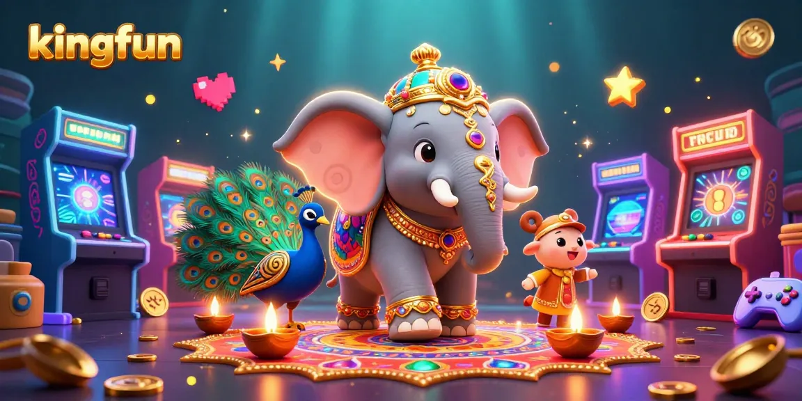 kingfun brings excitement to players with a vibrant casino experience featuring games and colorful characters.