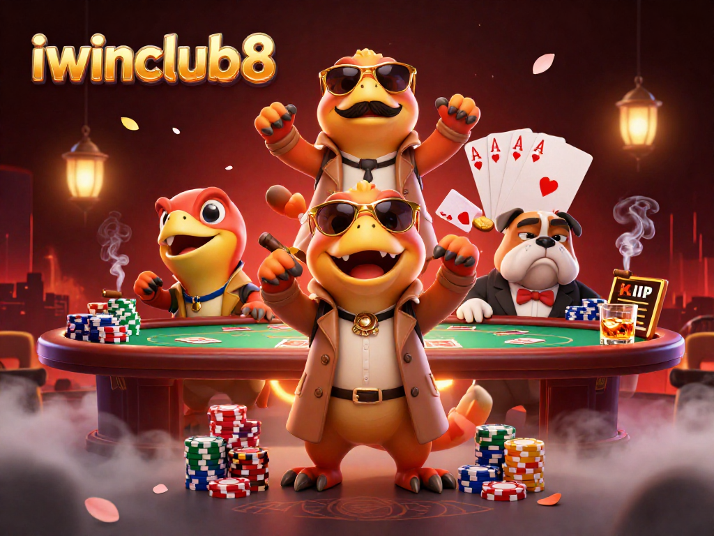 iwinclub8 offers an immersive, vibrant casino experience with thrilling poker gameplay and captivating visuals.