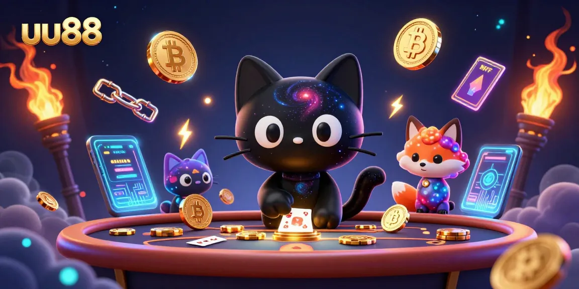 Experience thrilling gameplay at uu88 casino with dynamic holograms and vibrant cosmic elements.