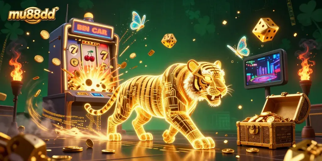 Experience mu88dd's thrilling casino adventure with vibrant characters and dynamic game elements.