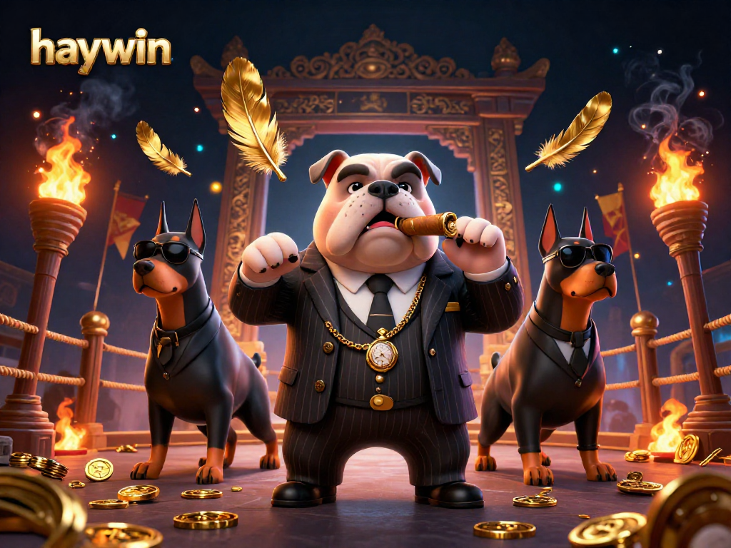 haywin unleashes winning strategies in an electrifying 3D casino scene with a mafia theme and dynamic game elements