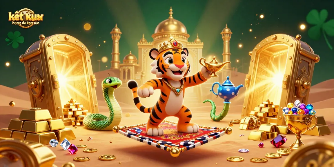 Experience real-time kết quả bóng đá trực tuyến with vibrant casino elements and dynamic 3D art.