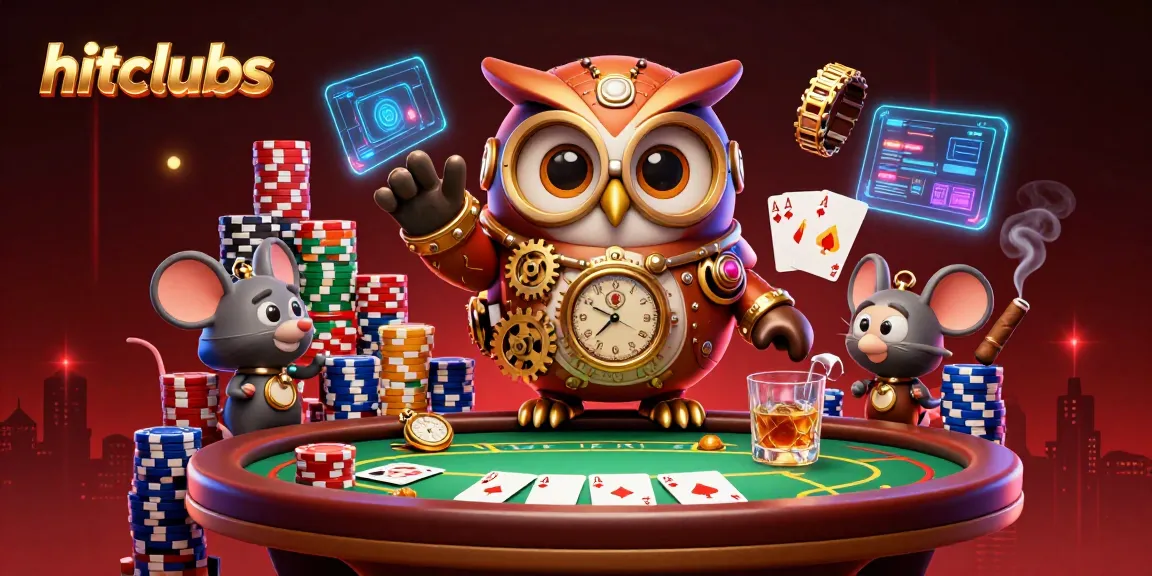 Experience thrilling gameplay and chances to win at hitclubs in this vibrant casino scene.