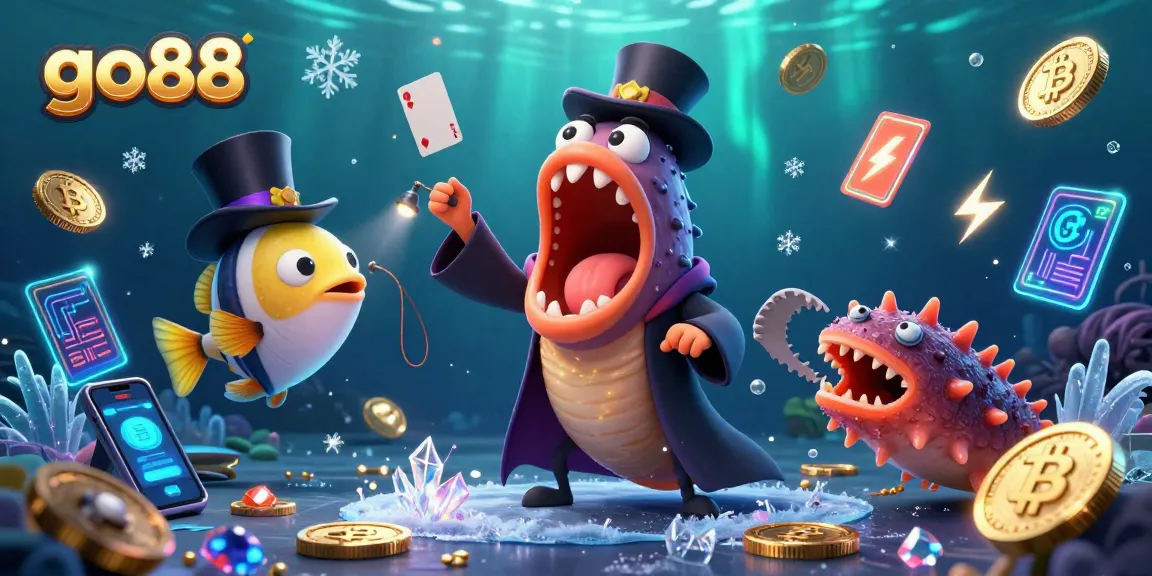 Engage with the go88 casino world through an exhilarating underwater magic performance.