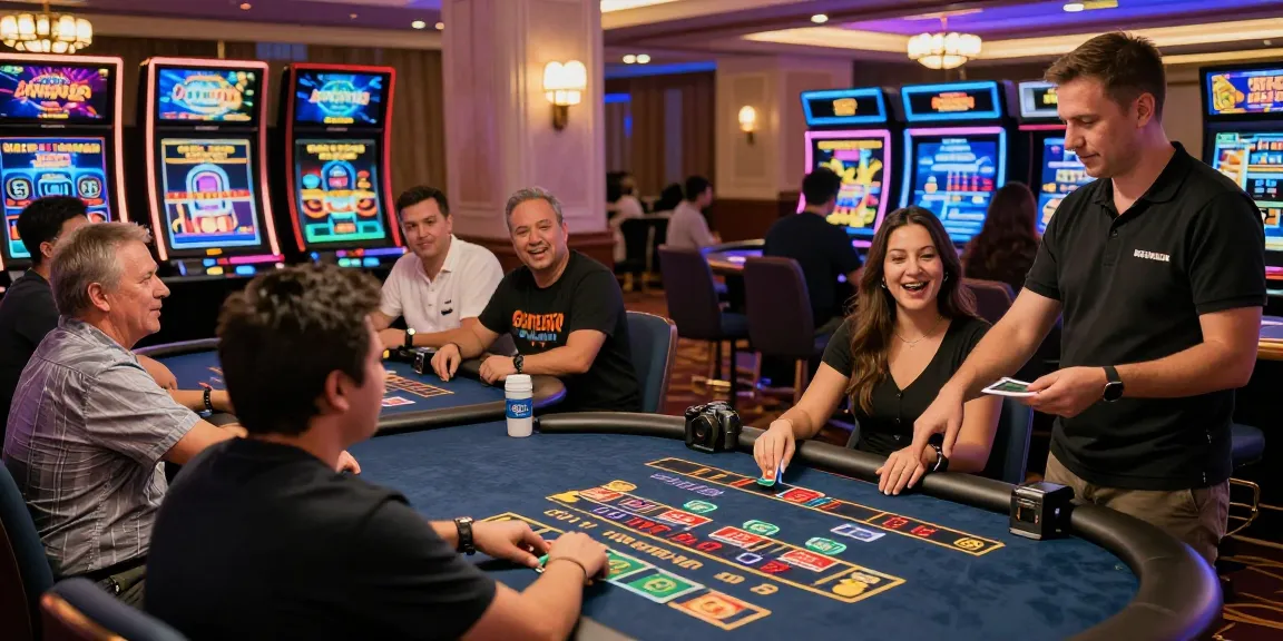 Dewavegas No. 1 Asia features players enjoying interactive casino games in a vibrant and engaging atmosphere, showcasing the thrill of online gambling.