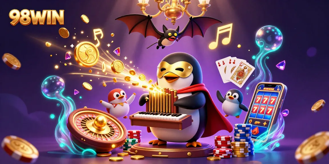 Experience thrilling wins at 98WIN with dynamic casino games and vibrant visuals.