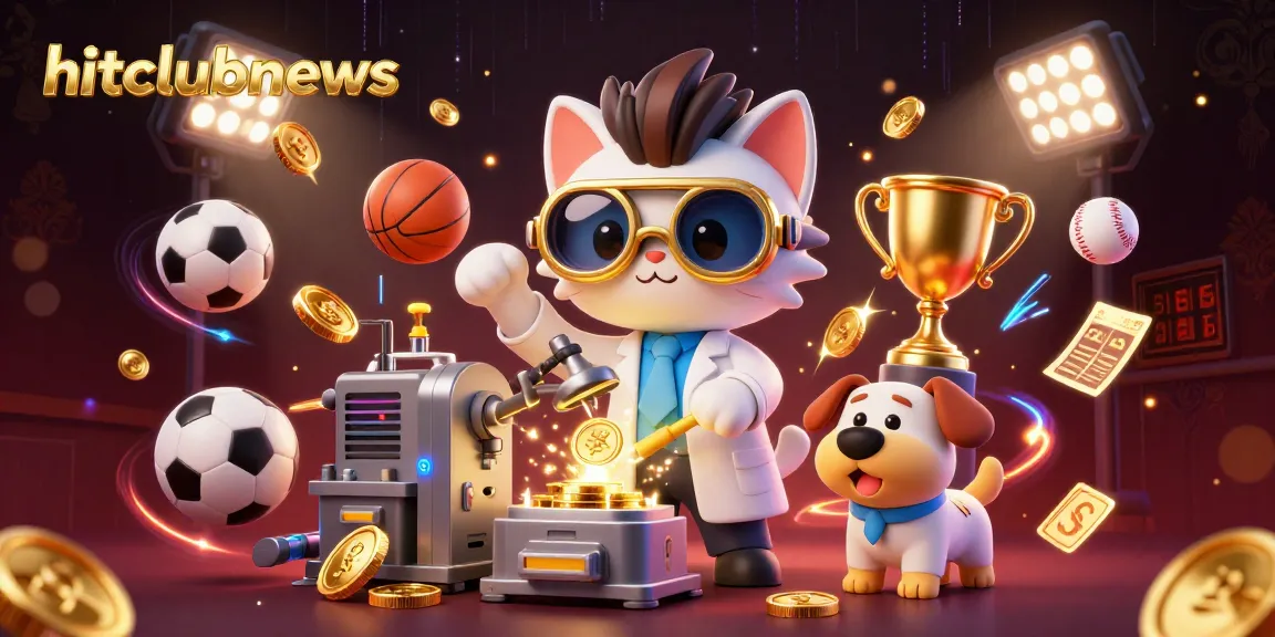 Experience exciting gameplay at hitclubnews with a dynamic scene of a mad scientist cat and loyal dog creating winning strategies.