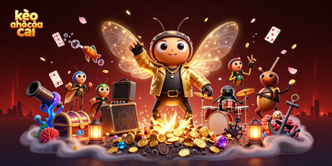 Engage with kèo nhà cái through vibrant 3D characters in an exciting casino scene.