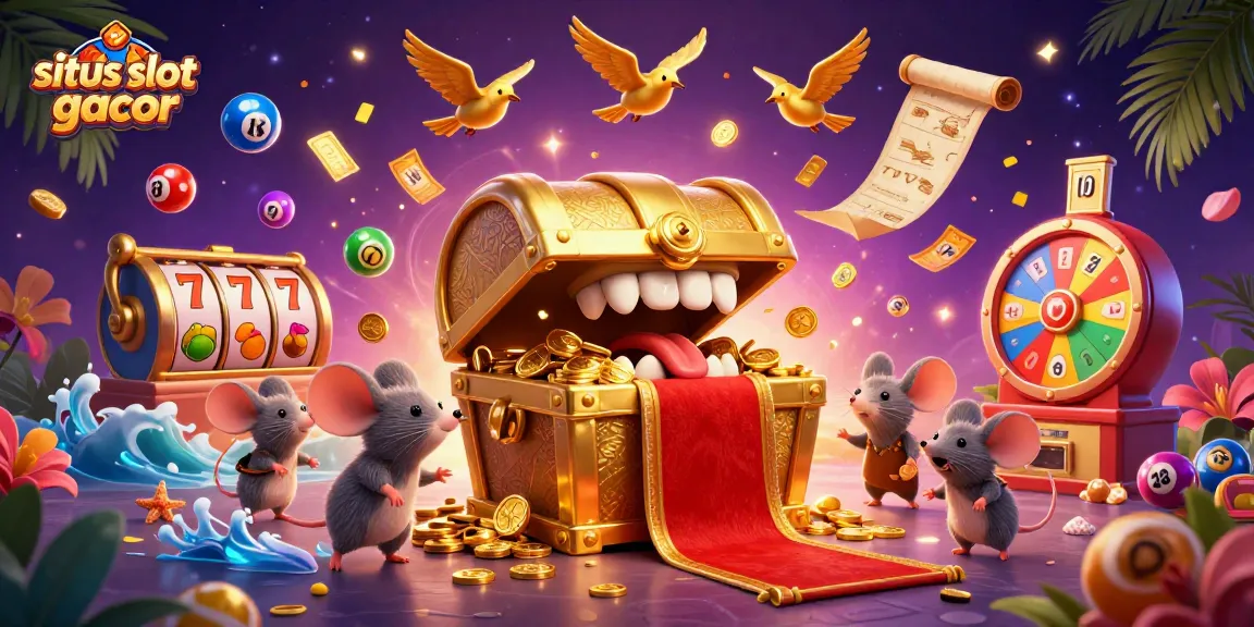 Experience the excitement of situs slot gacor with colorful slot reels, lucky 7s, and dynamic jackpot features.