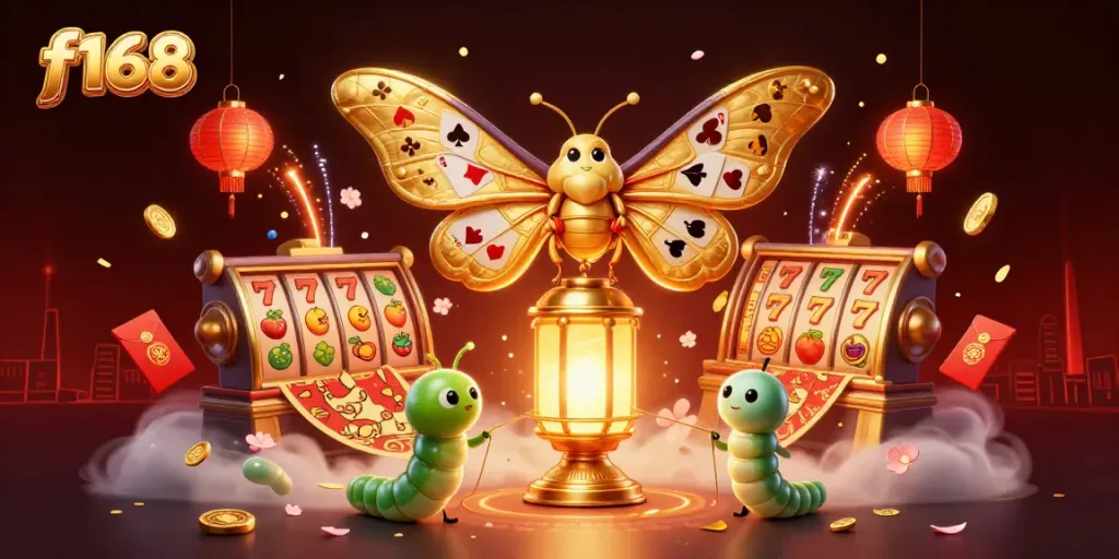 Engage with f168’s vibrant casino illustration showcasing dynamic gaming elements.