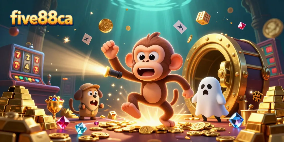 Experience the exhilarating five88ca casino adventure with a mischievous monkey and ghost-hunting puppy.