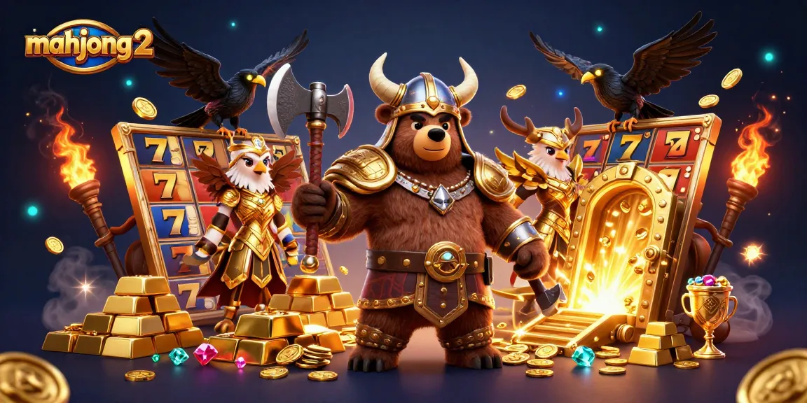 Experience the thrill of Mahjong 2 with dynamic slot gameplay featuring stunning 3D characters and vibrant jackpot scenes.
