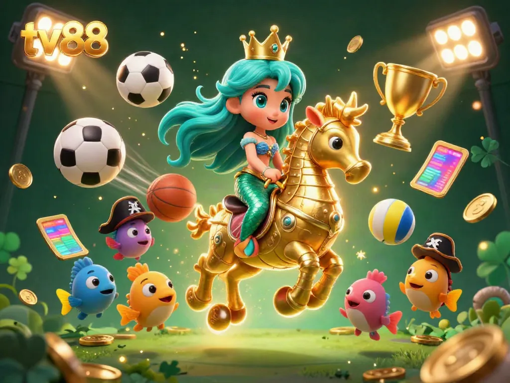 Experience thrilling entertainment with tv88's enchanting underwater casino adventure.