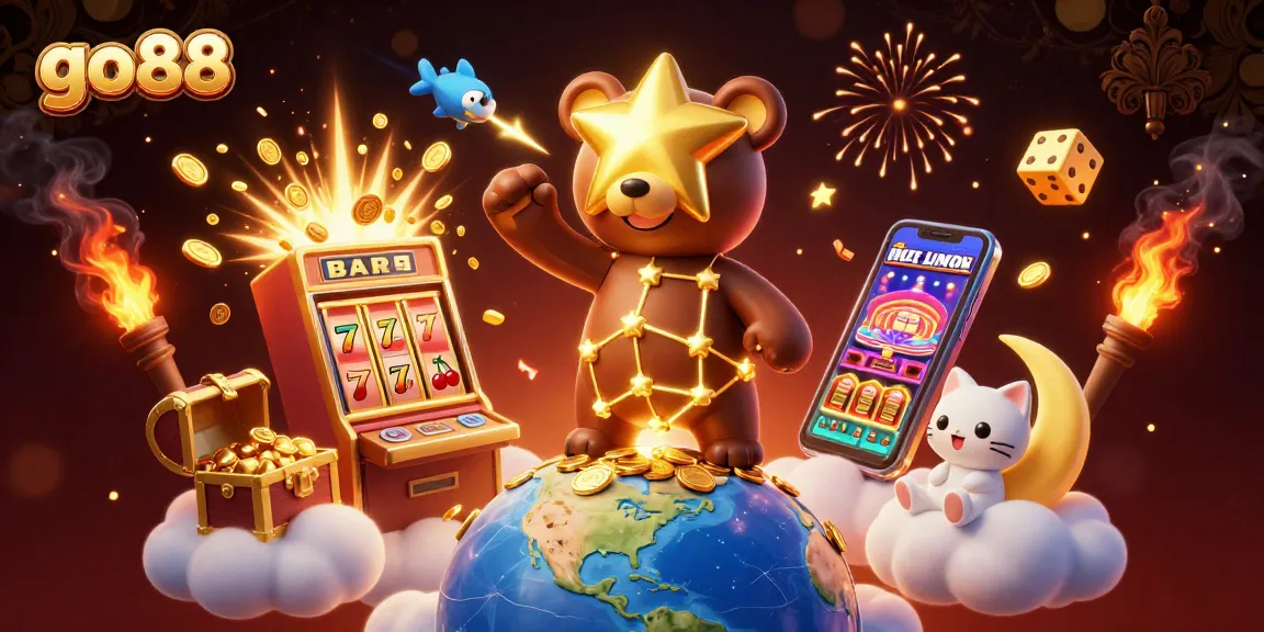 Experience go88's thrilling slots and jackpots through this dynamic casino scene.