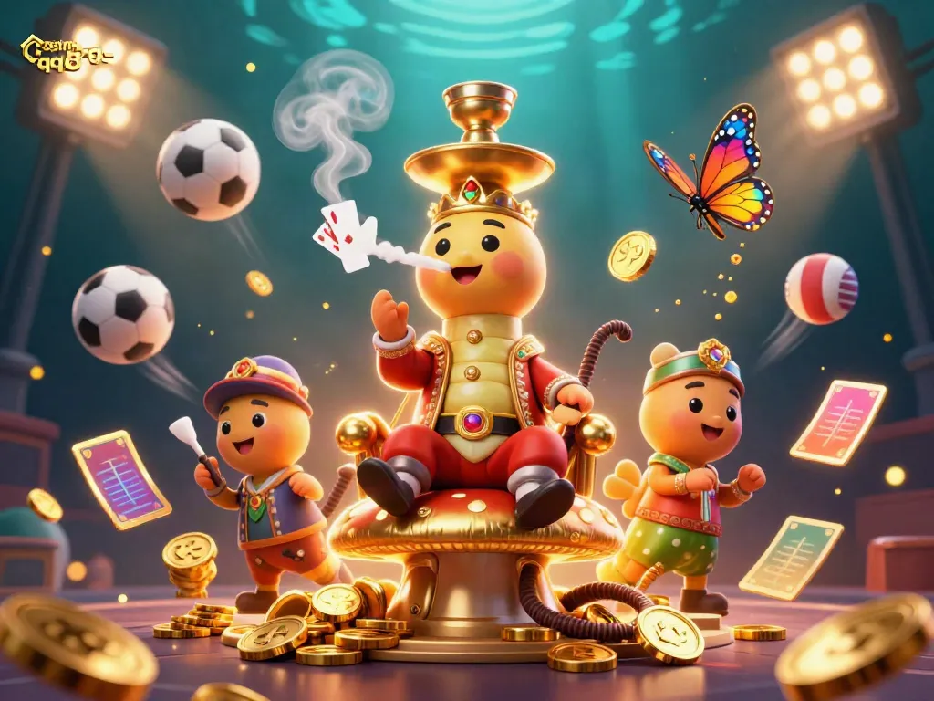 Engage with casino qq88 in a vibrant 3D world showcasing dynamic betting elements and interactive sports.