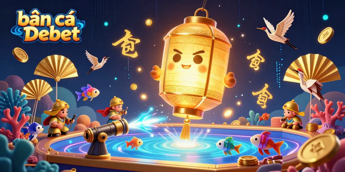 Bắn cá Debet unleashes a vibrant arena filled with golden treasures and dynamic game elements.